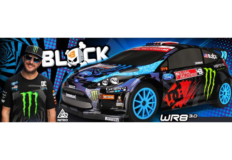  1/8  - WR8 3.0 Ken Block Ford Fiesta  ()  (RTR)