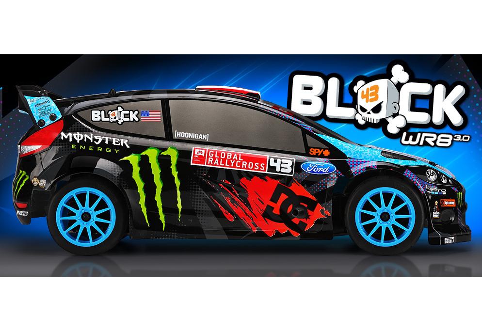  1/8  - WR8 3.0 Ken Block Ford Fiesta  ()  (RTR)