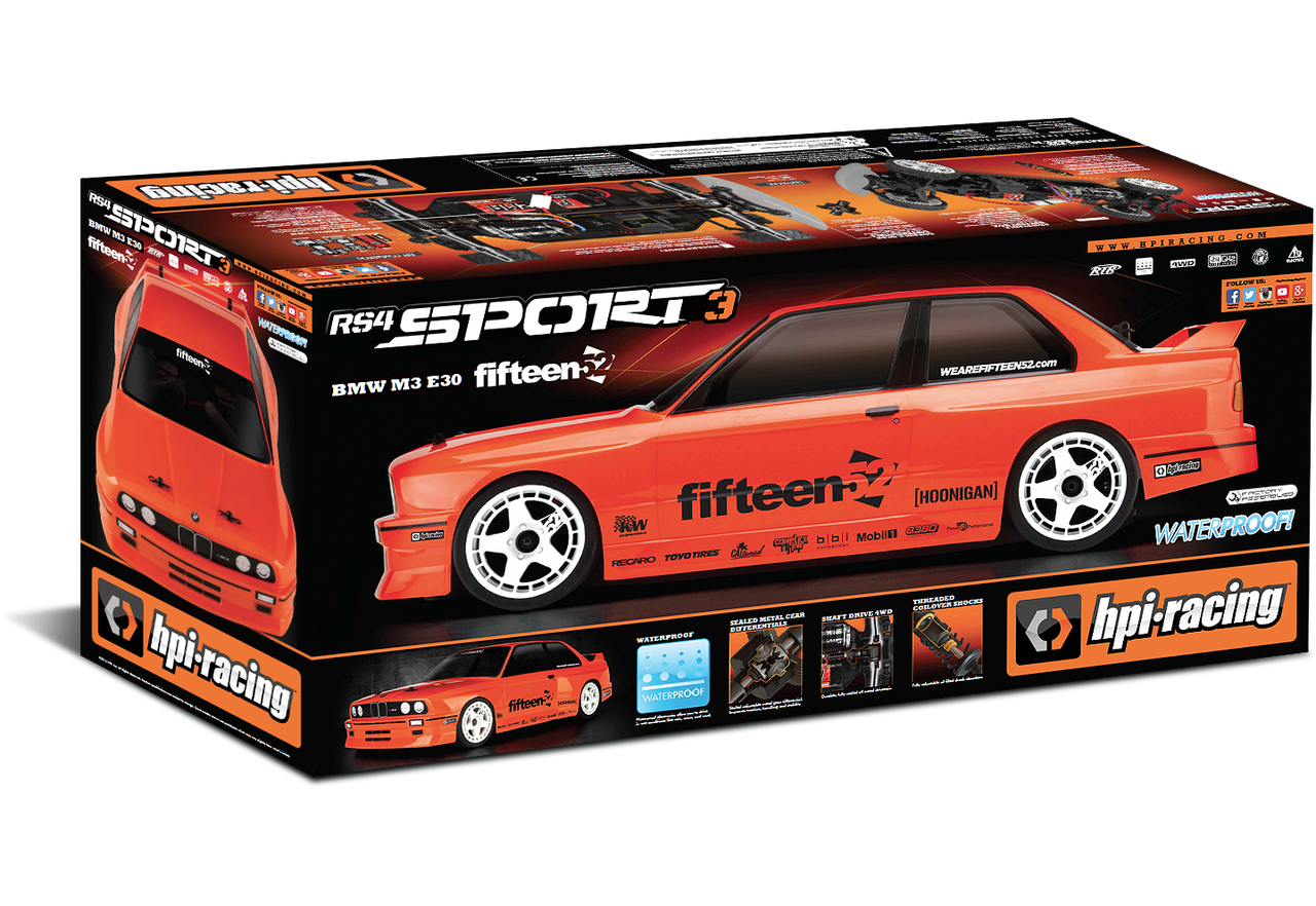  1/10 - RS4 Sport 3 BMW E30 M3