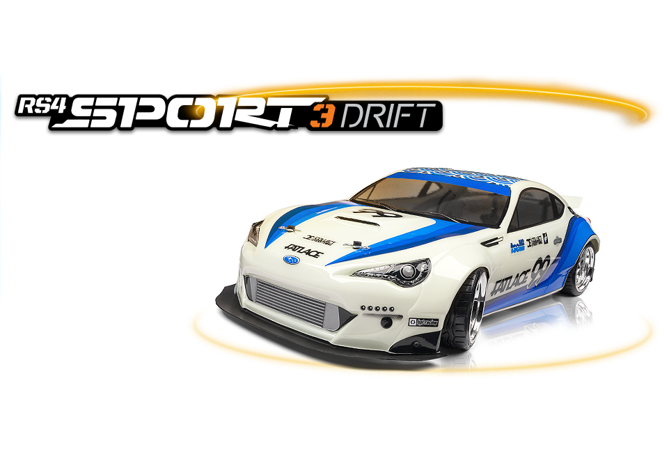  1/10 4WD  - RS4 Sport 3 Drift RTR ( Subaru BRZ)