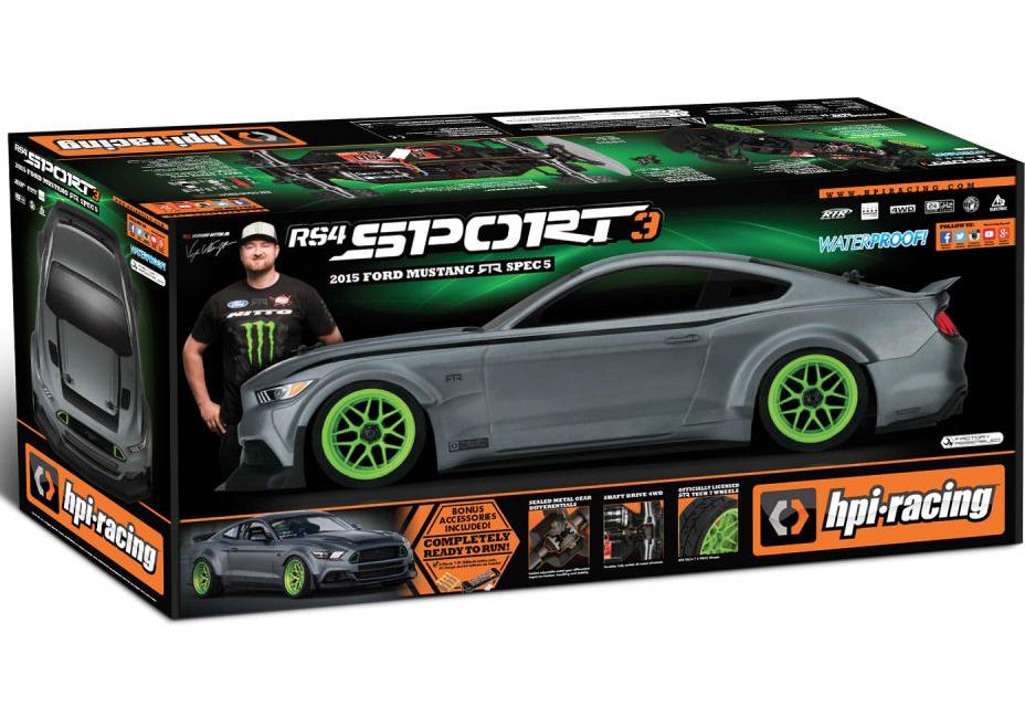  1/10 -  RS4 SPORT 3 2015 FORD MUSTANG RTR SPEC 5