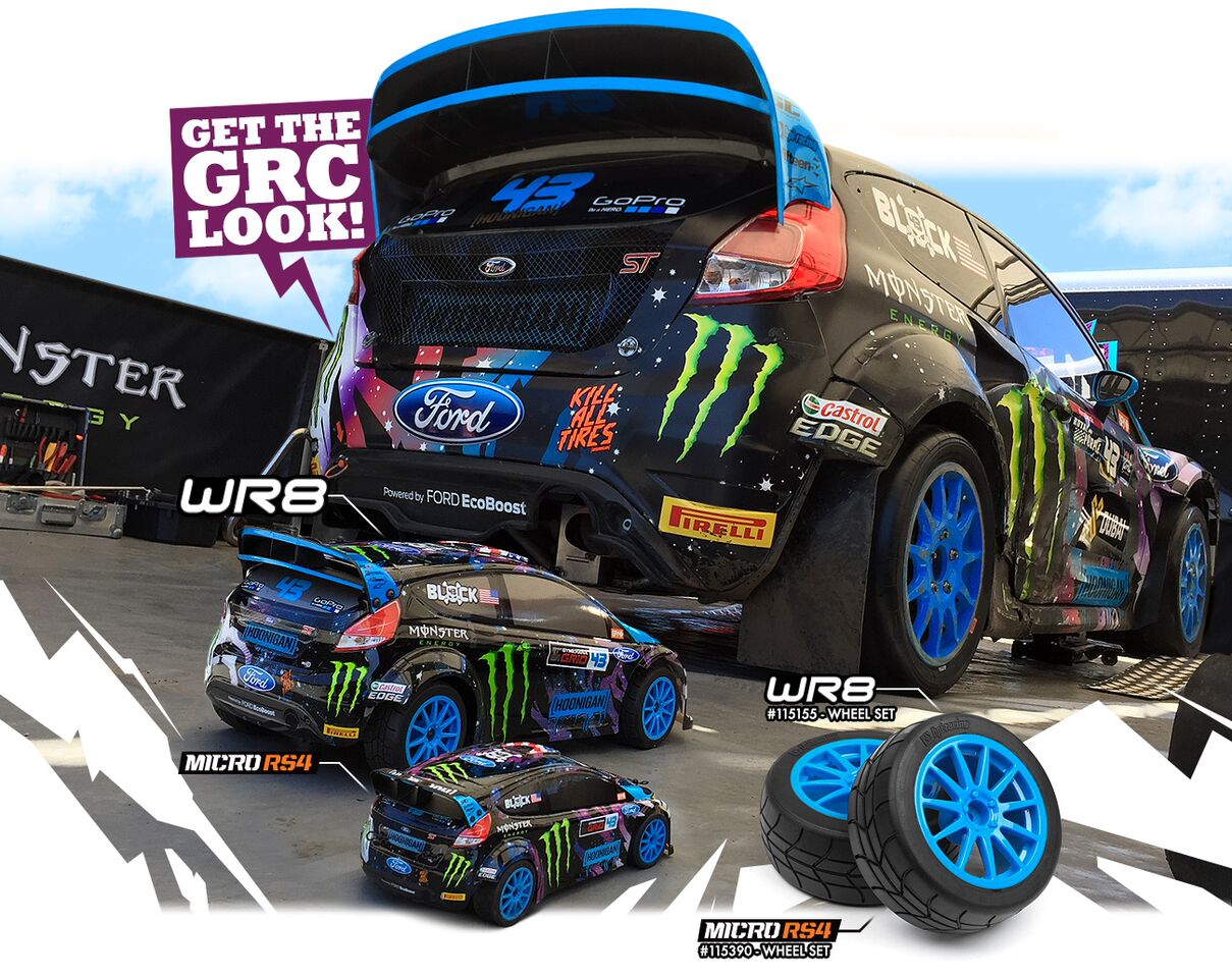  1/8 WR8 Flux KenBlock 2015Ford FiestaSTRX43