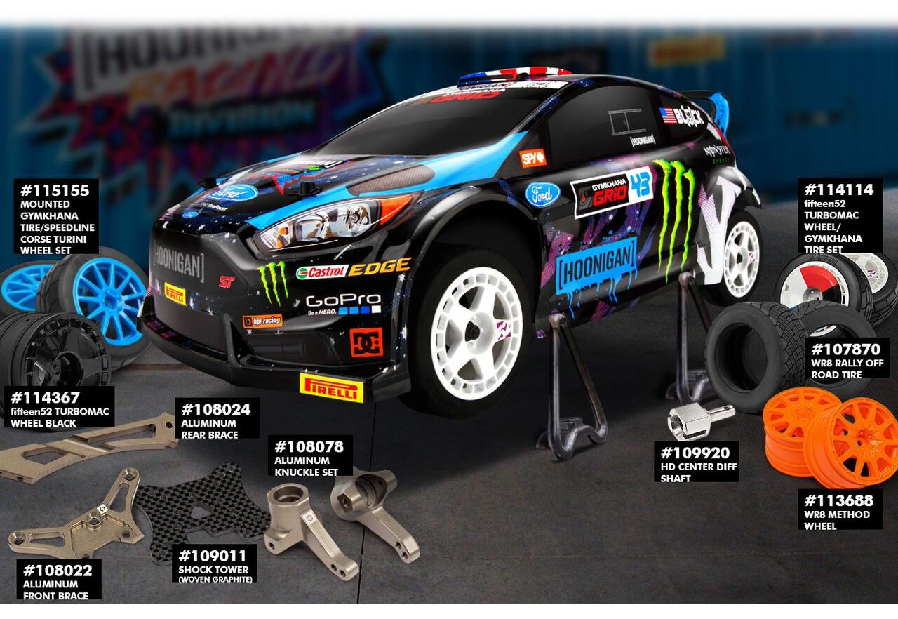  1/8 WR8 Flux KenBlock 2015Ford FiestaSTRX43