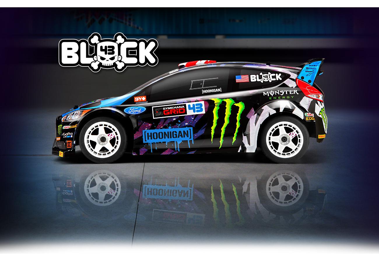  1/8  - WR8 3.0 KEN BLOCK 2015 FORD FIESTA ST RX43