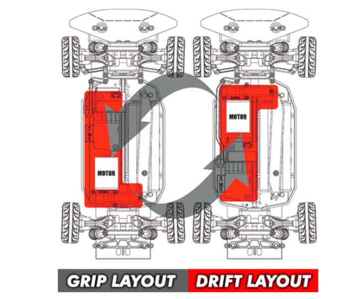  1/10 - E10 Drift Fail Crew Nissan Skyline R34 GT-R