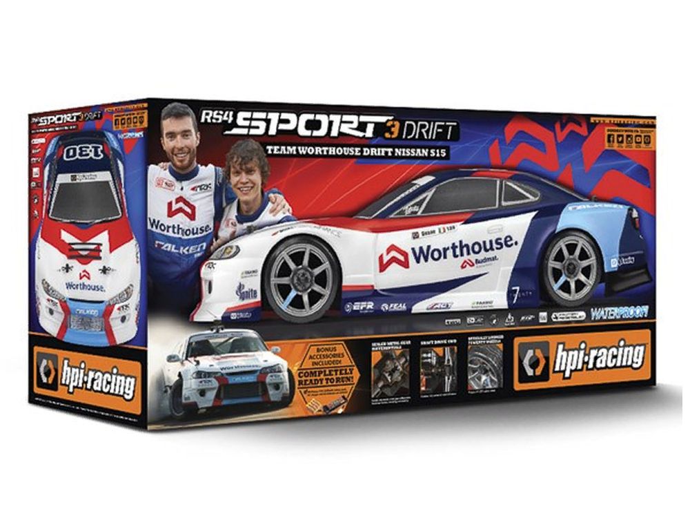  1/10 4WD  - RS4 Sport 3 Drift Worthouse James Dean Nissan S15
