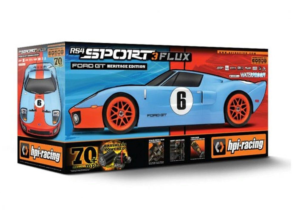  1/10 4WD  - RS4 Sport 3 Flux Ford GT Heritage Edition