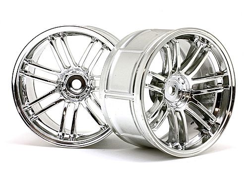    1/10 - LP29 RAYS VOLK RACING RE30 CHROME (2) 3mm OffSet