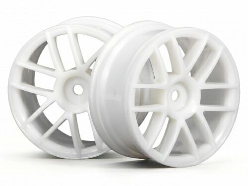   1/10 - SPLIT 6 WHEEL 26MM WHITE (2)