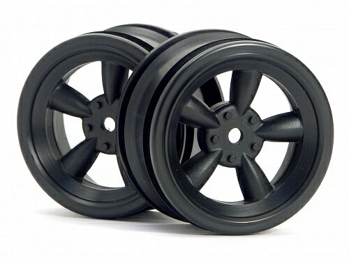  1/10 - VINTAGE 5 SPOKE 26MM BLACK (0MM OFFSET) 2