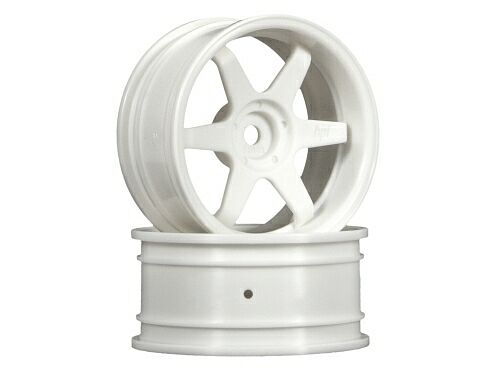   1/10 - TE37 26MM WHITE (6MM OFFSET) 2