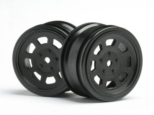   1/10 - VINTAGE STOCK CAR 26mm Black (0mm OFFSET) 2