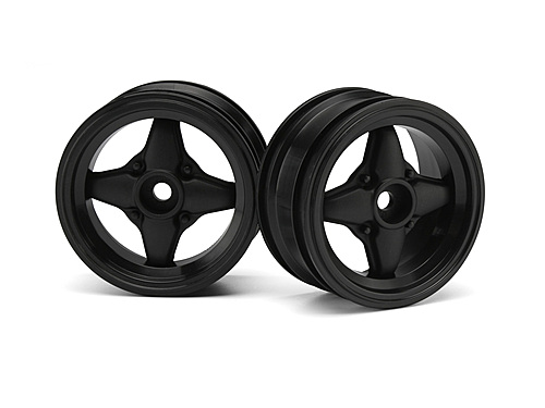  1/10  - MX60 4 SPOKE BLACK ( 0mm/ 2)