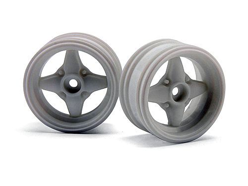  1/10  - MX60 4 SPOKE WHITE ( 3mm/ 2)