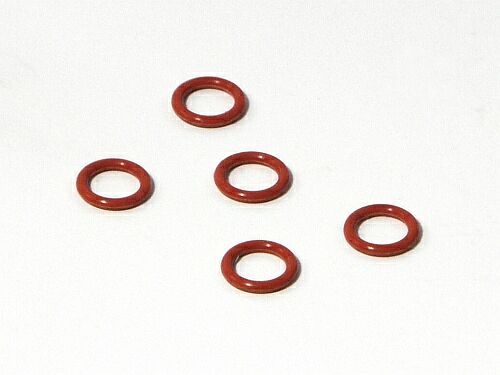   SILICONE SS-045 4.5X6.6MM (RED) (5)