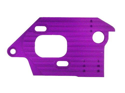     HEATSINK MOTOR PLATE (PURPLE) (PRO 3)