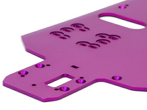    HEAVY DUTY MAN CHASSIS (ALUMINUM 17S T2.5MM PURPLE/NITRO RS4 MT)