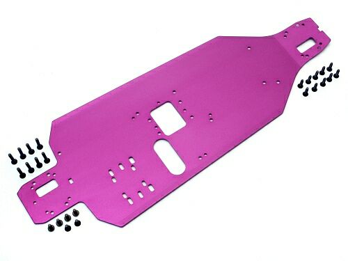    HEAVY DUTY MAN CHASSIS (ALUMINUM 17S T2.5MM PURPLE/NITRO RS4 MT)