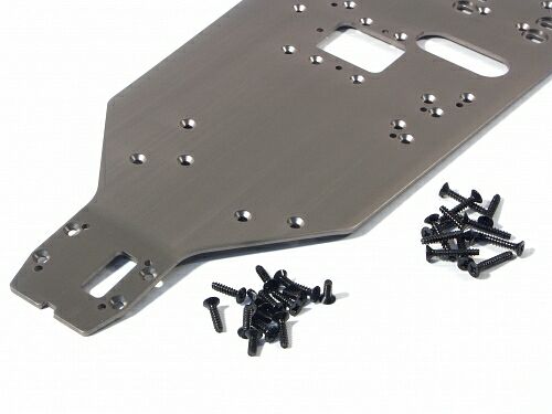 SUPER CHASSIS 2.5MM (7077S/GUN METAL)