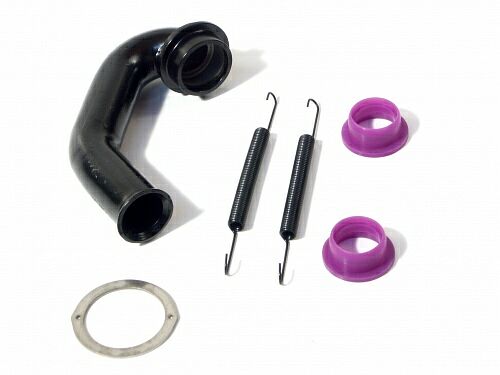    1/10 (R EXHAUST ENGINE/U SHAPE/LONG/BLK)