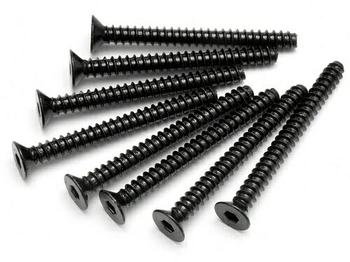  TP FLAT HEAD SCREW M4X40MM (HEX SOCKET/8PCS)