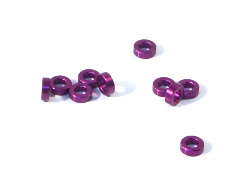   ALUMINIUM 3x6x2.0MM (PURPLE/10)