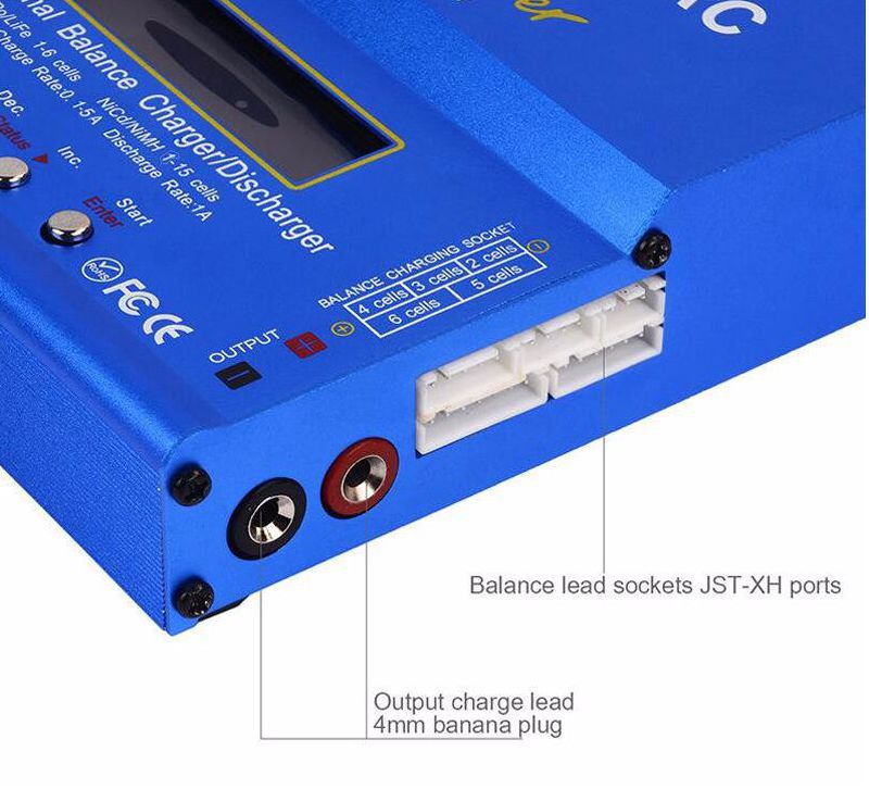    - ImaxRC B6AC Pro (220V 80W C:5A D:1A)