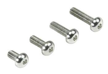 Aluminum 7075 Lightweight Button Head Screw (12) 3x10mm