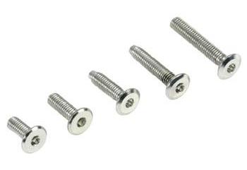   3x8mm Aluminum 7075 Lightweight Flat Head (12)