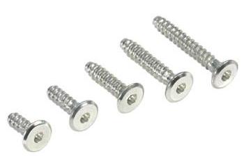   315  Aluminum 7075 Lightweight Flat Head Tapping Screw (12) 3x15mm