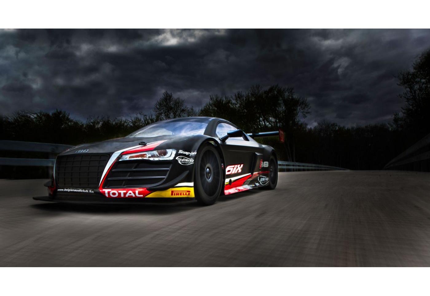  1/6 4WD  - Audi R8 LMS Ultra FIA-GT3 (/  1200kV,  160,   100 /,  AVC)