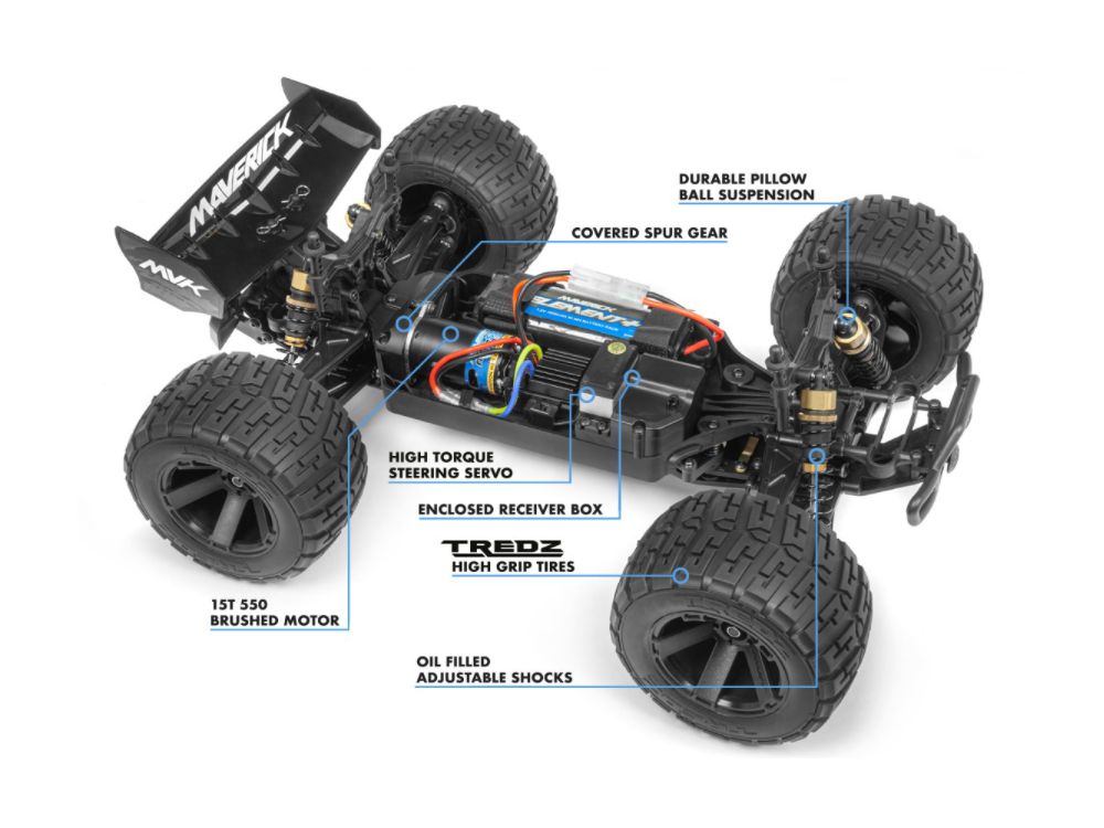  1/10 4WD  - Maverick Quantum XT 