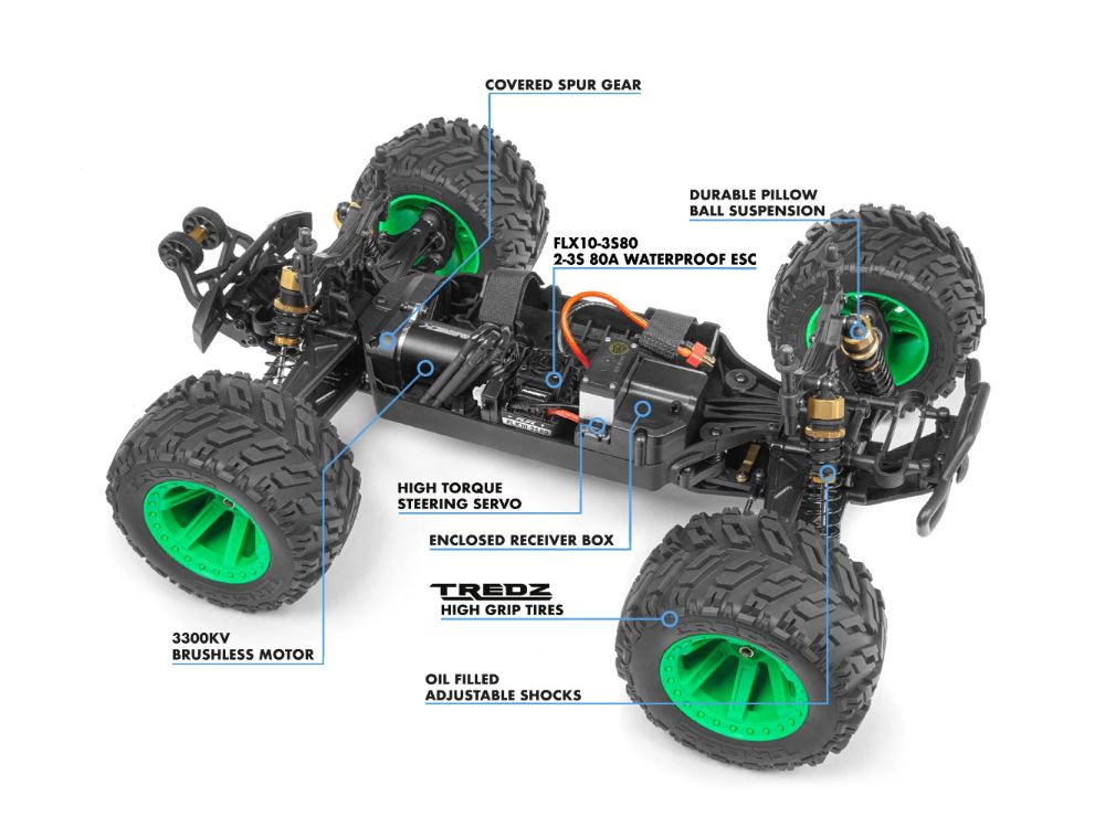  1/10 4WD  - Maverick Quantum MT Flux  ( )