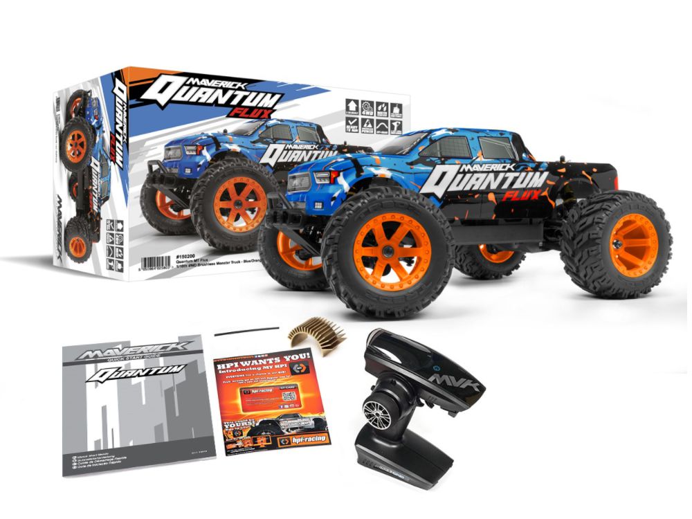 Quantum MT Flux 80A 1/10 4WD Truck - Blue