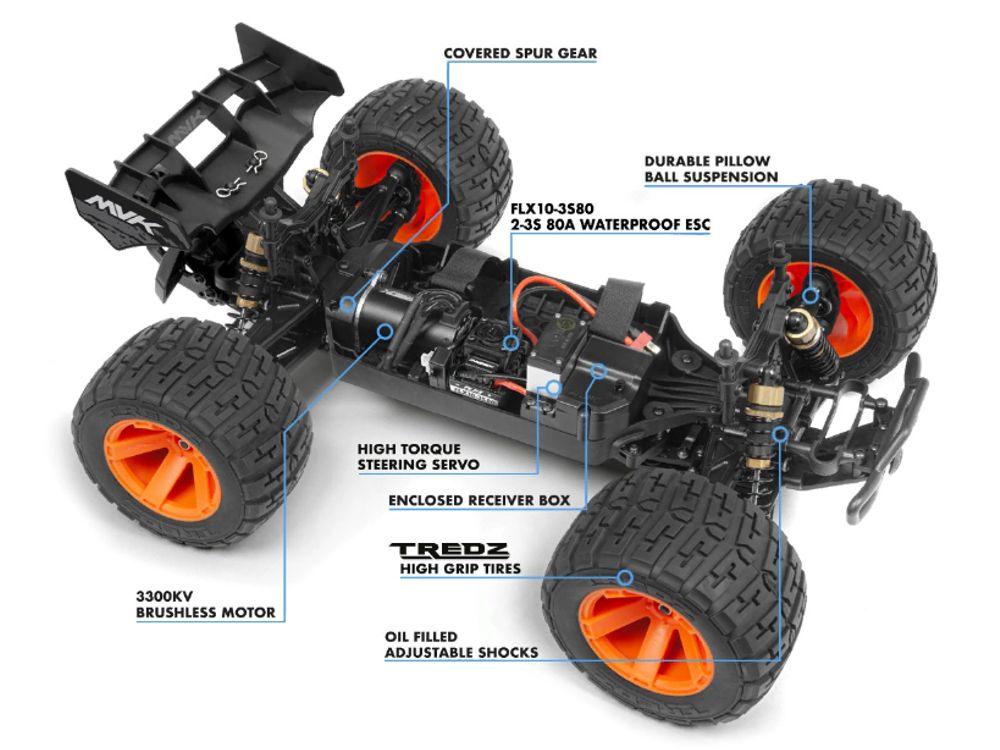  1/10 4WD  - Maverick Quantum XT Flux  ( )