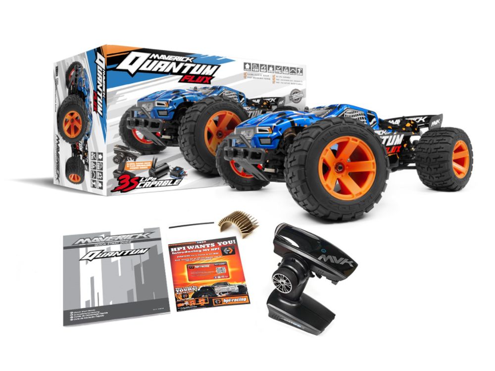 Quantum XT Flux 80A 1/10 4WD Truck - Blue