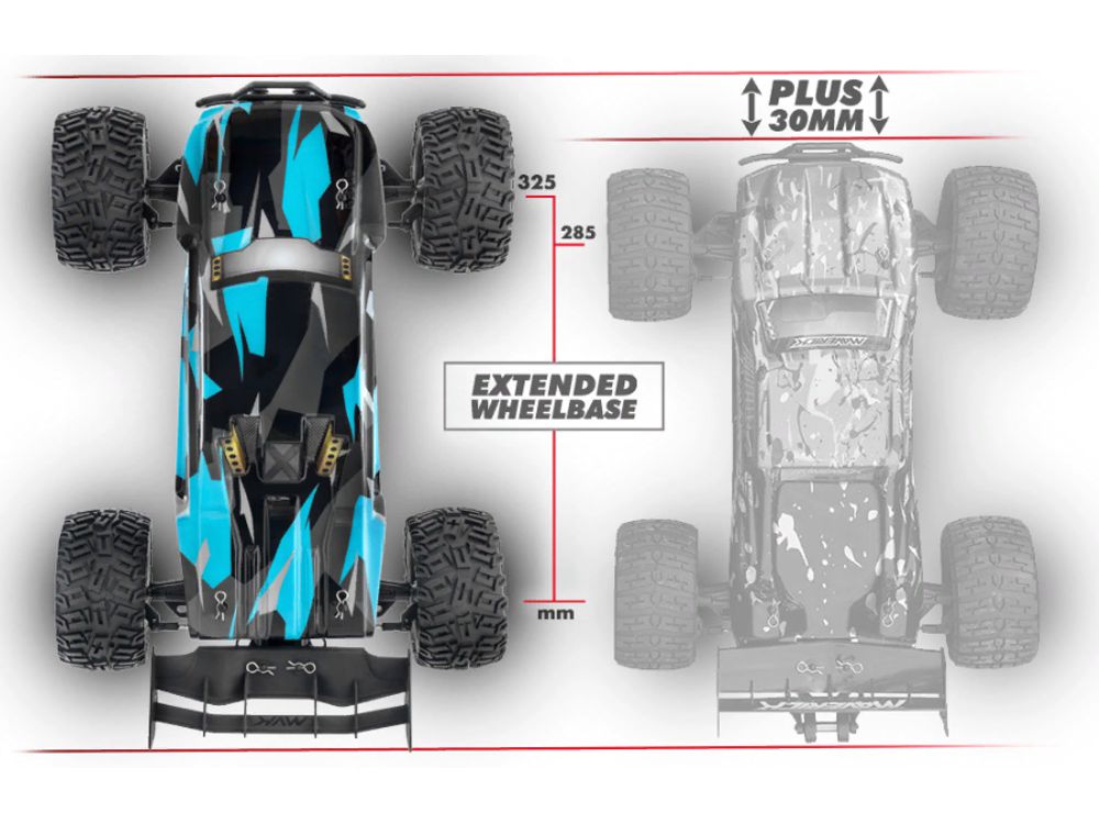  1/10 4WD  - Maverick Quantum+ XT Flux 3S  ( )