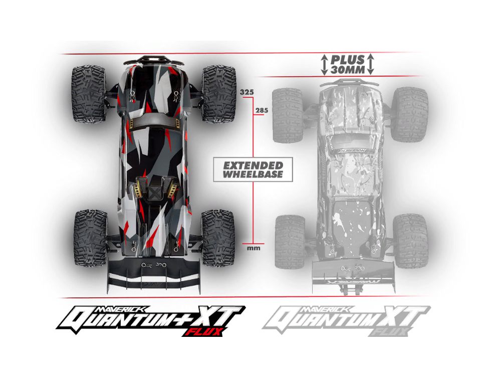  1/10 4WD  - Maverick Quantum+ XT Flux 3S  ( )