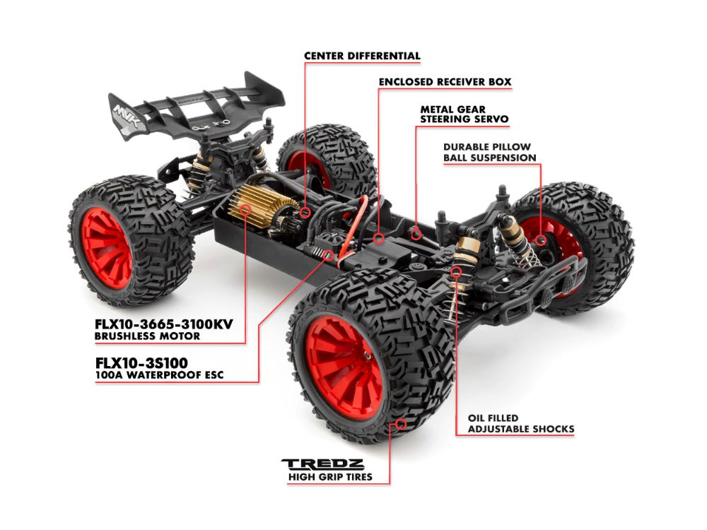  1/10 4WD  - Maverick Quantum+ XT Flux 3S  ( )