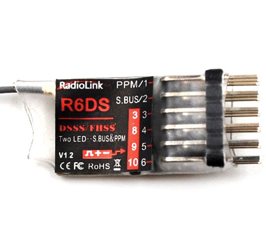  Radiolink R6DS (10 , S-BUS,   AT9, AT9S, AT10, AT10II)