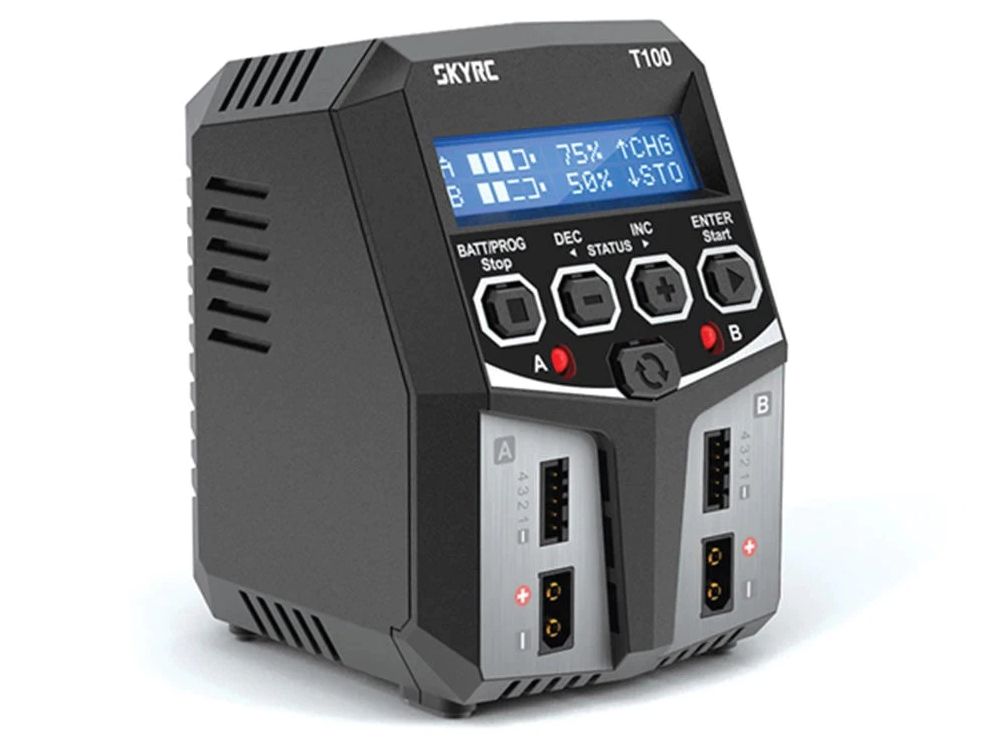 2-   SkyRC T100 DUO  (50 *2)