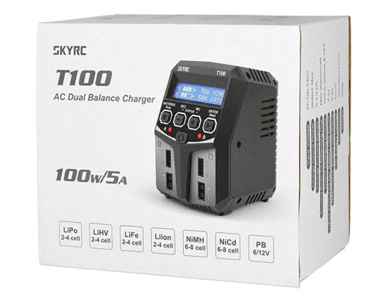 2-   SkyRC T100 DUO  (50 *2)