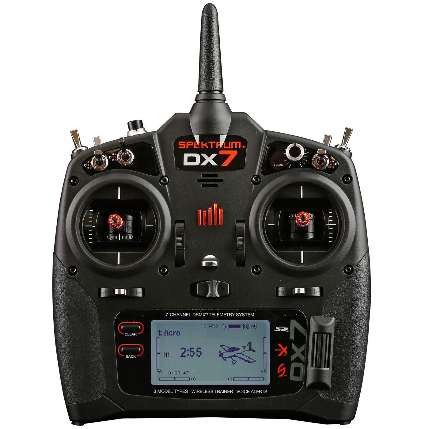  - DX7 (7 ,   AR8000, Mode-2)