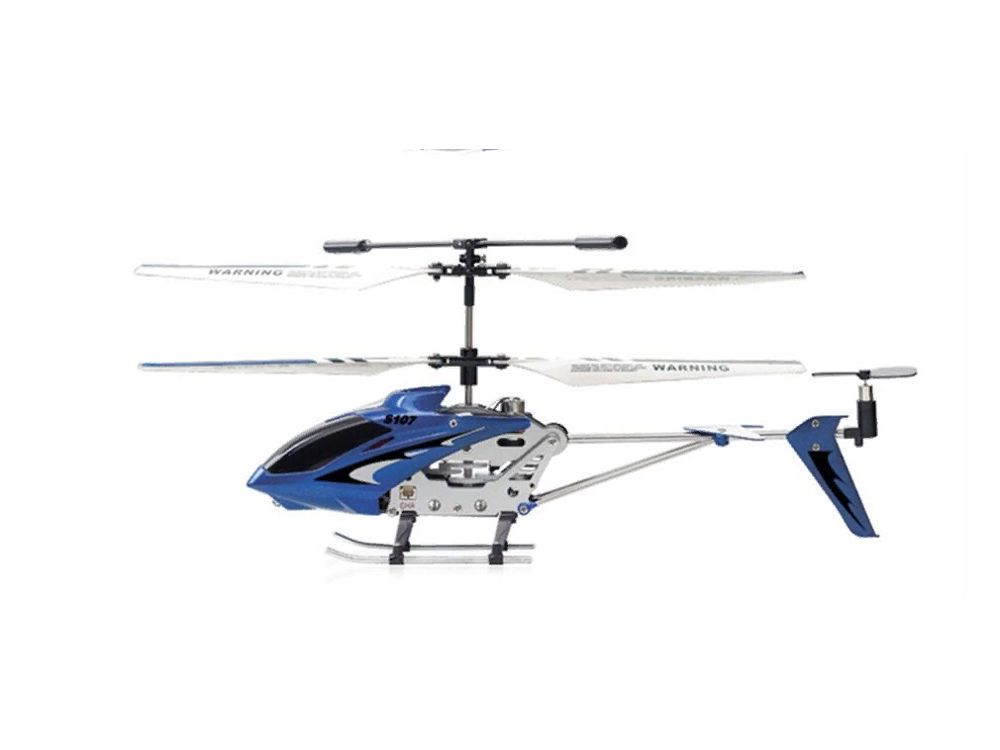 Вертолет - S107G Gyro IR RTF Синий