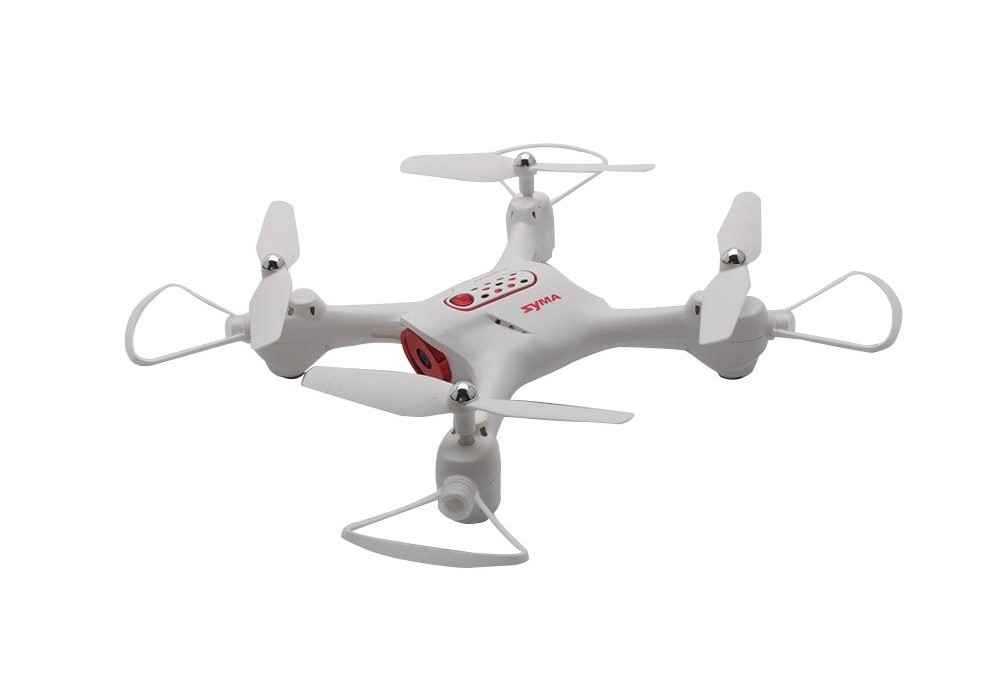 Квадрокоптер - X23W Белый (WiFi FPV HD камера, удержание высоты (барометр), 3D Flip)