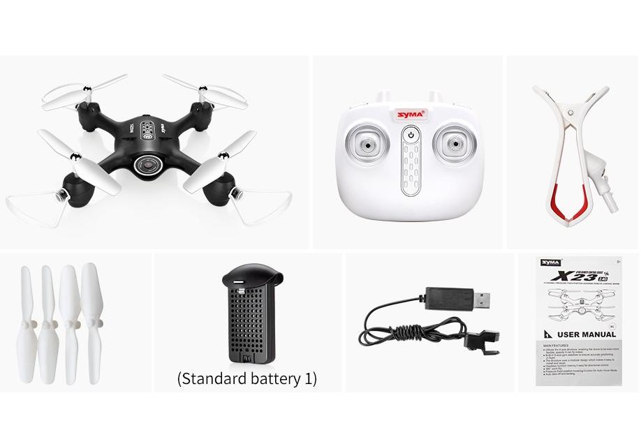  - X23W (WiFi FPV HD ,   (), 3D Flip)