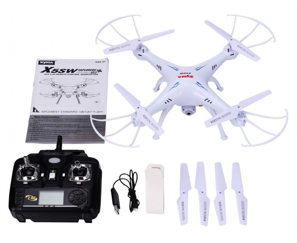  - Syma X5SW WiFi FPV RTF 2.4GHz  6-   (Headless) 