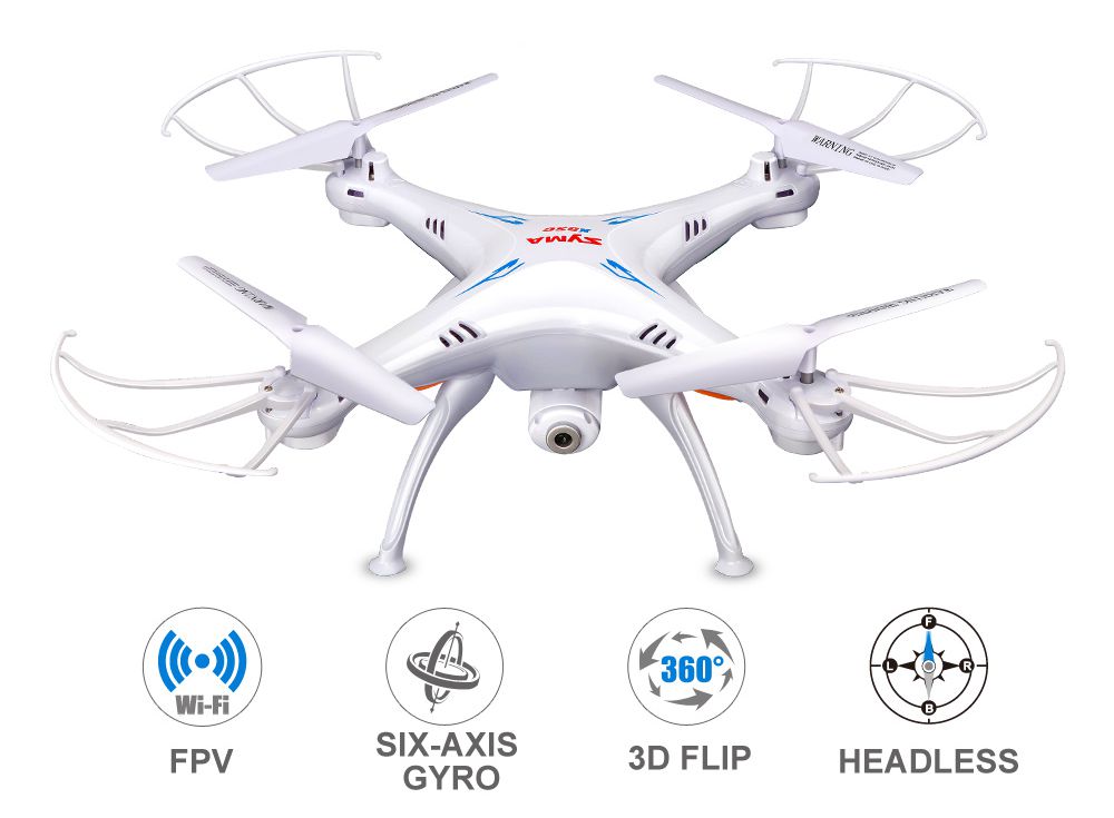  - Syma X5SW WiFi FPV RTF 2.4GHz  6-   (Headless) 