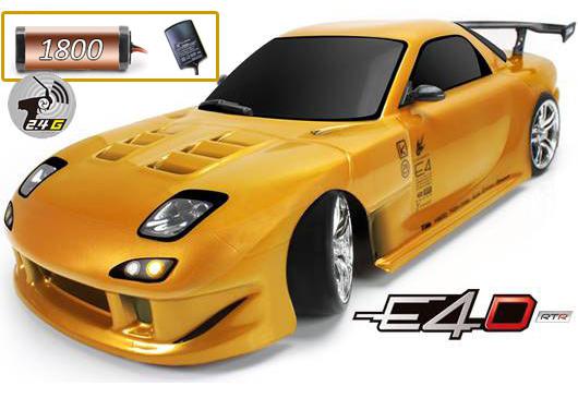  1/10  E4D RX7 RTR (2.4, , ..)
