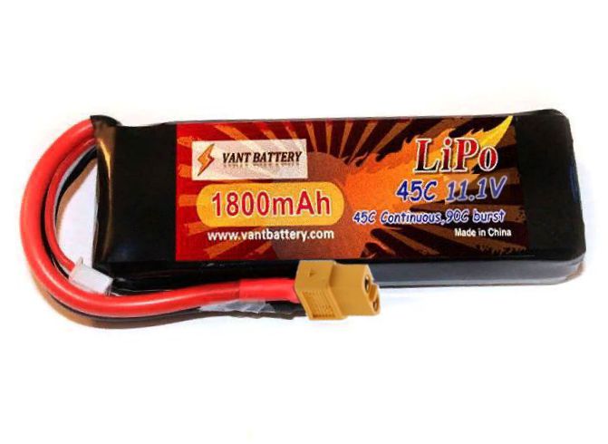  LiPo Vant - 11.1 1800 45C (3S,  XT60)